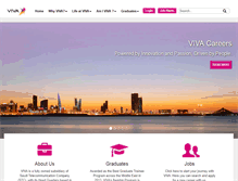 Tablet Screenshot of careers.viva.com.bh