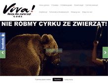 Tablet Screenshot of lodz.viva.org.pl